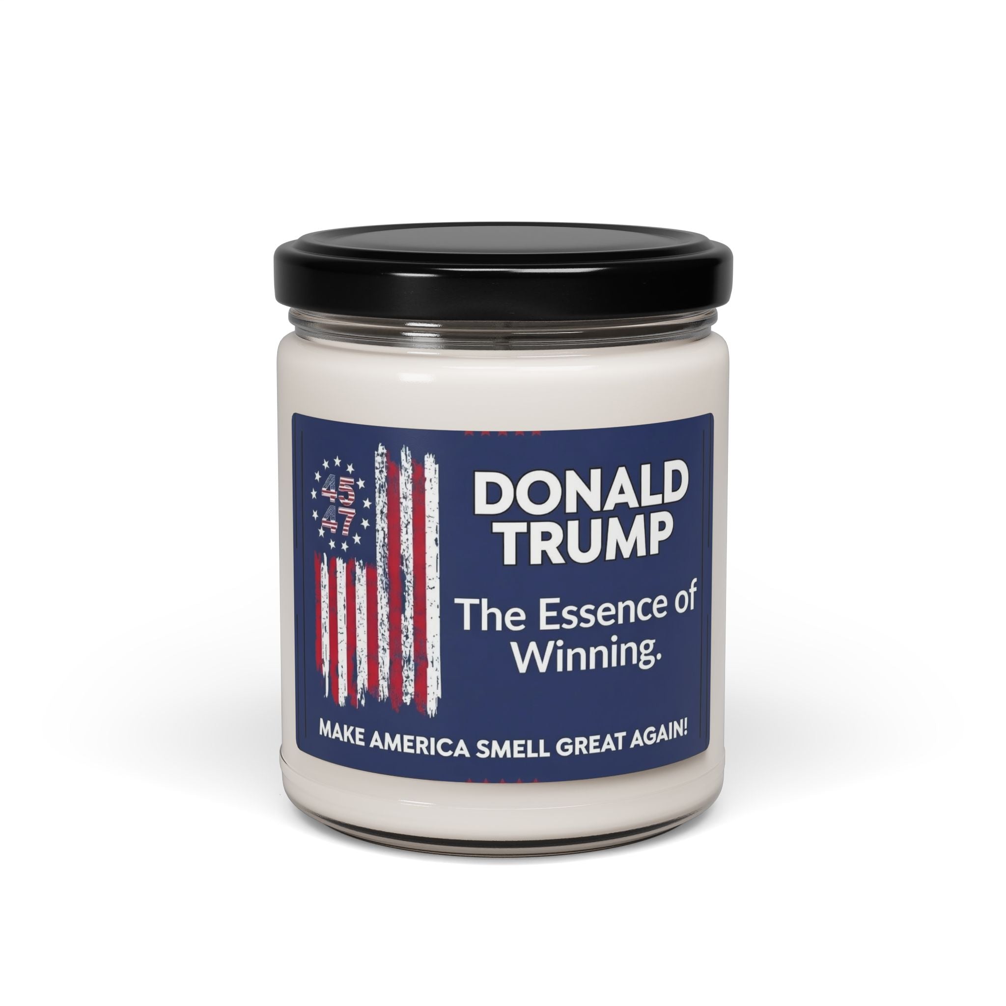 Political Scented Candle — "The Essence of Winning" 9oz Soy Candle